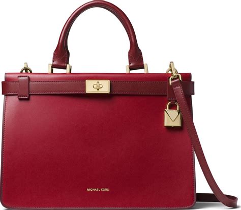 michael michael kors tatiana medium leather satchel|MICHAEL Michael Kors Tatiana Medium Satchel .